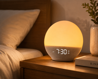 Smart Sunrise Alarm Clock & Sleep Sound Machine with Ambient Light