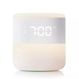 Frida Baby 3-in-1 Alarm Clock + Sound Machine + Nightlight Wake Up Light Sunrise Alarm Clock, White Noise Soother, Sleep Traine