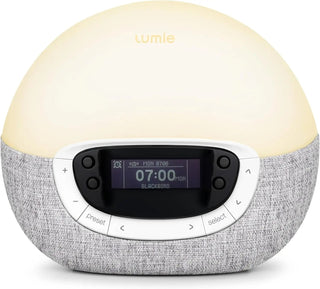 Sunrise Wake-Up Alarm Clock with Bedside & Reading Light